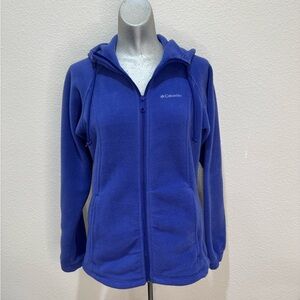 Columbia Royal Blue Hooded Fleece